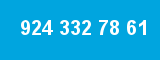 924 332 78 61